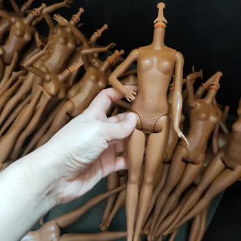 30 см Аксесоари За Тялото на Куклата Тен на Кожата на Тялото 5 Ставите Движещ Тялото на Момичето и Сам Обличам Играчки