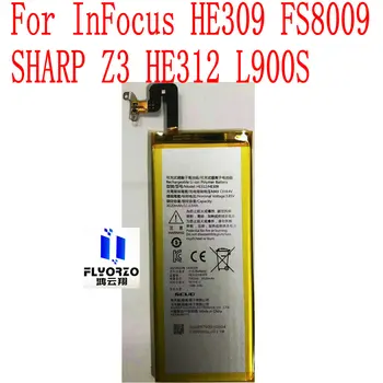 100% НОВА Висококачествена батерия 3020 ма HE312/HE309 за мобилен телефон InFocus HE309 FS8009 SHARP Z3 HE312 L900S