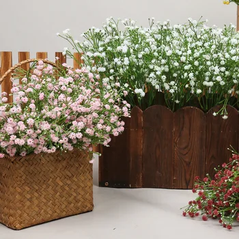 Имитация на букет проект за озеленяване на открито цвете меко декорация имитация на мека гумена дъх на бебето украсяват с букет цветя