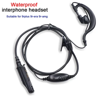Водоустойчив Слушалка за слушалки Baofeng UV-9R Plus с микрофон UV9R BF9700 BF-A58 S-56 UV-9r, Аксесоари, Преносима радиостанция, Двустранно радио