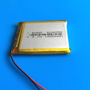 604050 3,7 1800 mah lipo полимерна литиева акумулаторна батерия клетка за MP3 GPS навигатор DVD power bank Tablet PC клавиатура PAD