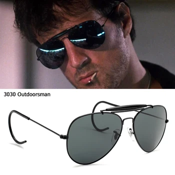 JackJad Реколта Класически 3030 OUTDOORSMAN Стил КУКА Слънчеви Очила Кобра Оптични Стъклени Лещи Корпоративна Дизайн Слънчеви Очила Oculos De Sol