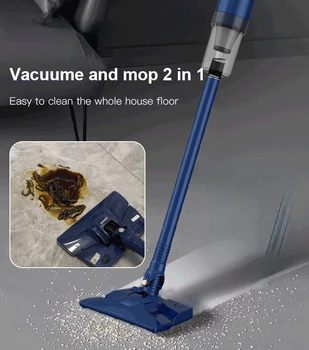 15000PA Безжична Ръчна Прахосмукачка Автоматично Почистване на Голяма Смукателна Въже Машина За Миене на Подове метач За Почистване