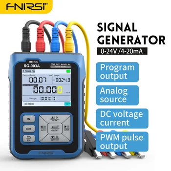FNIRSI SG-003A Многофункционален Генератор на сигнали 4-20 ma Регулируем Ток Имитатор Напрежение Калибратор Източници на Сигнала на Предавателя