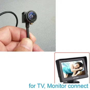 КАМЕРА свържа тел аудио камера 700TVL на сигурността камера 700TVL на сигурността камера за видеонаблюдение широк ъгъл, HD миниое за ТЕЛЕВИЗОР, монитор свързва