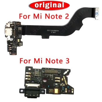 Оригинален кабел за зареждане Порт За Xiaomi Mi Note 3 Pro USB зарядно устройство ще захранване на Такса За Mi Note 2 Конектор Печатна Платка Гъвкав Кабел Подмяна на Резервни Части