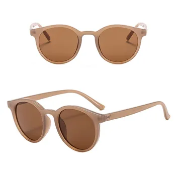 Дамски Модни Слънчеви Очила за Мъже, Овални Рамки за Котешки Очи, Ретро Слънчеви Очила с UV400, Vintage слънчеви Очила
