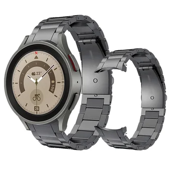 Солидна Метална Каишка За Часовник Samsung Galaxy Watch 5 Pro 45 мм 40 мм 44 мм/watch 4 Classic 46 мм 42 мм и Каишка от неръждаема стомана гривна