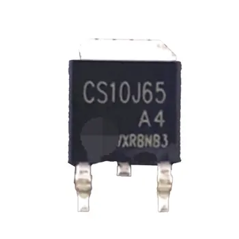10шт 100% оригинални нови в наличност CS10J65 Транзистор Високо Напрежение MOS Тръба CS10J65 A4 TO-252