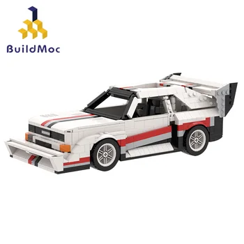 Buildmoc Технически Спортен Автомобил Quattroed-E2 Pikes-Peak / Hillclimb Превозни Средства Шампион на скоростта на Състезател Модел градивните елементи на Играчки, Подаръци