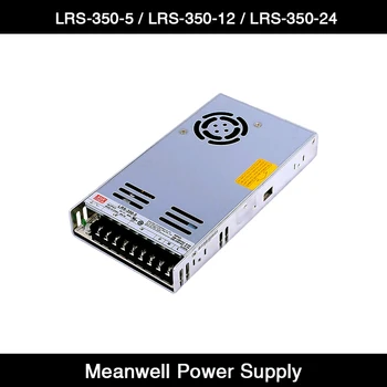 Meanwell LRS-350-5 /12 /24 Единичен изходен импулс led дисплей Източник на захранване 350 Вата 110/220v ac до 5 60A/12 29A/24 14.6 A