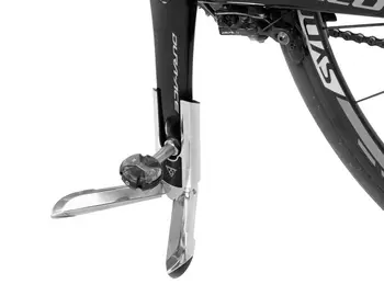 Topeak FlashStand Тънък TW026 Сгъване, Без да се Повреди Алуминиев Пътен под Наем поставка за велосипед ремонт и дисплей е лесен джобен размер
