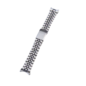 19 мм Юбилейна Каишка за Часовник Гривна от Неръждаема Стомана, Подходящ за часовници Seiko